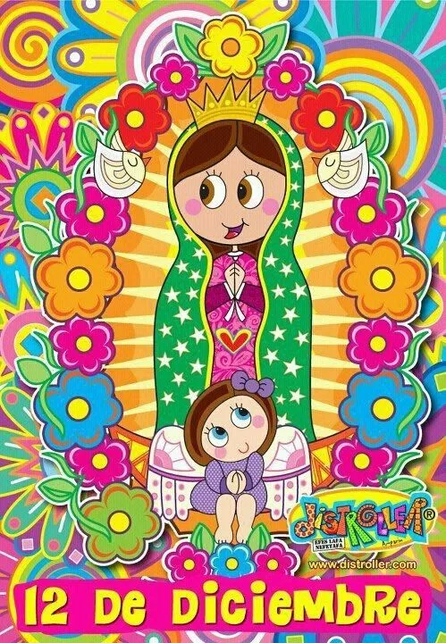 VIRGEN DE GUADALUPE | Distroller | Pinterest | Virgen de Guadalupe