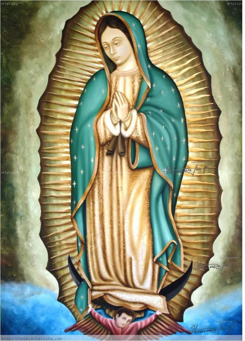 VIRGEN DE GUADALUPE HERNANDO LÓPEZ PEÑA- Artelista.com - en