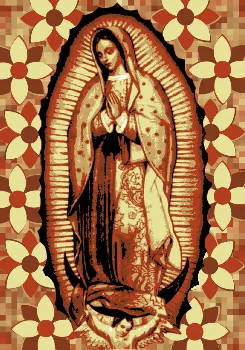 Virgen De Guadalupe II Digital Art by Horacio Martinez - Virgen De ...