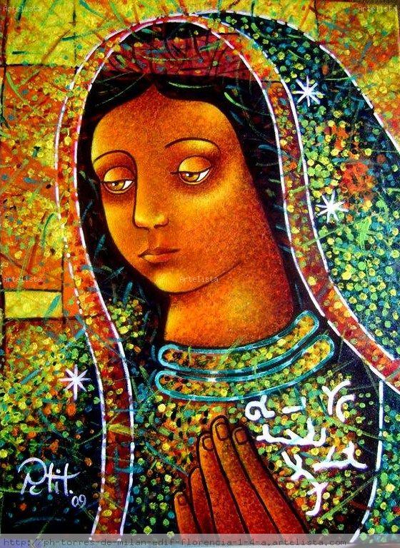 Virgen de Guadalupe José Blas Petit Pinillo - Artelista.