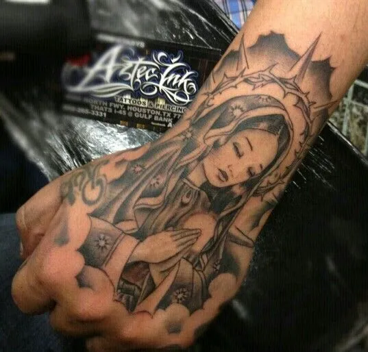 Virgen de guadalupe tattoo. | Chicano Tattoos , | Pinterest