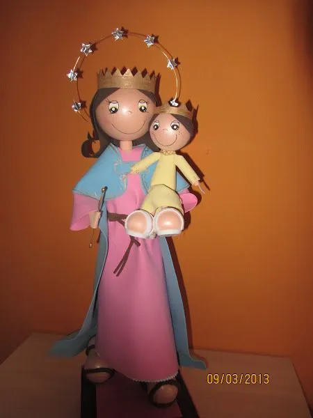 virgen maria | Aprender manualidades es facilisimo.