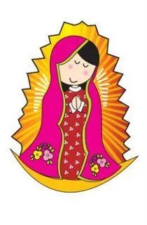 virgencita con corona dibujos de virgencitas para imprimir virgencita ...