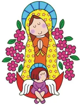 Dibujos de virgencitas para imprimir - Imagenes y dibujos para ...