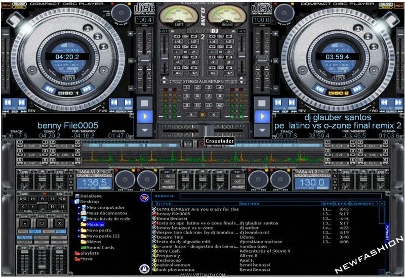 Virtual DJ Pro 7.0.5 (Build 370) Retail Software Crack + Skin Pack ...