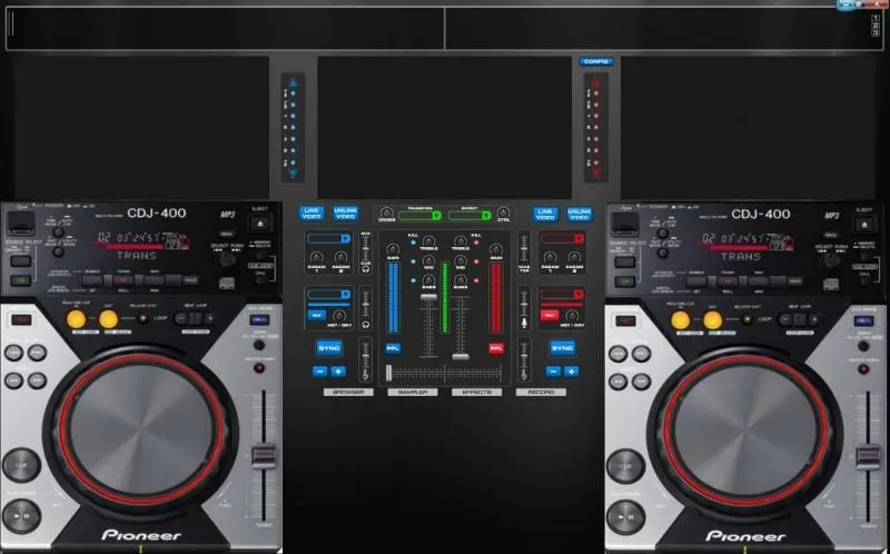 VIRTUAL DJ SOFTWARE - could Someone build me this skin