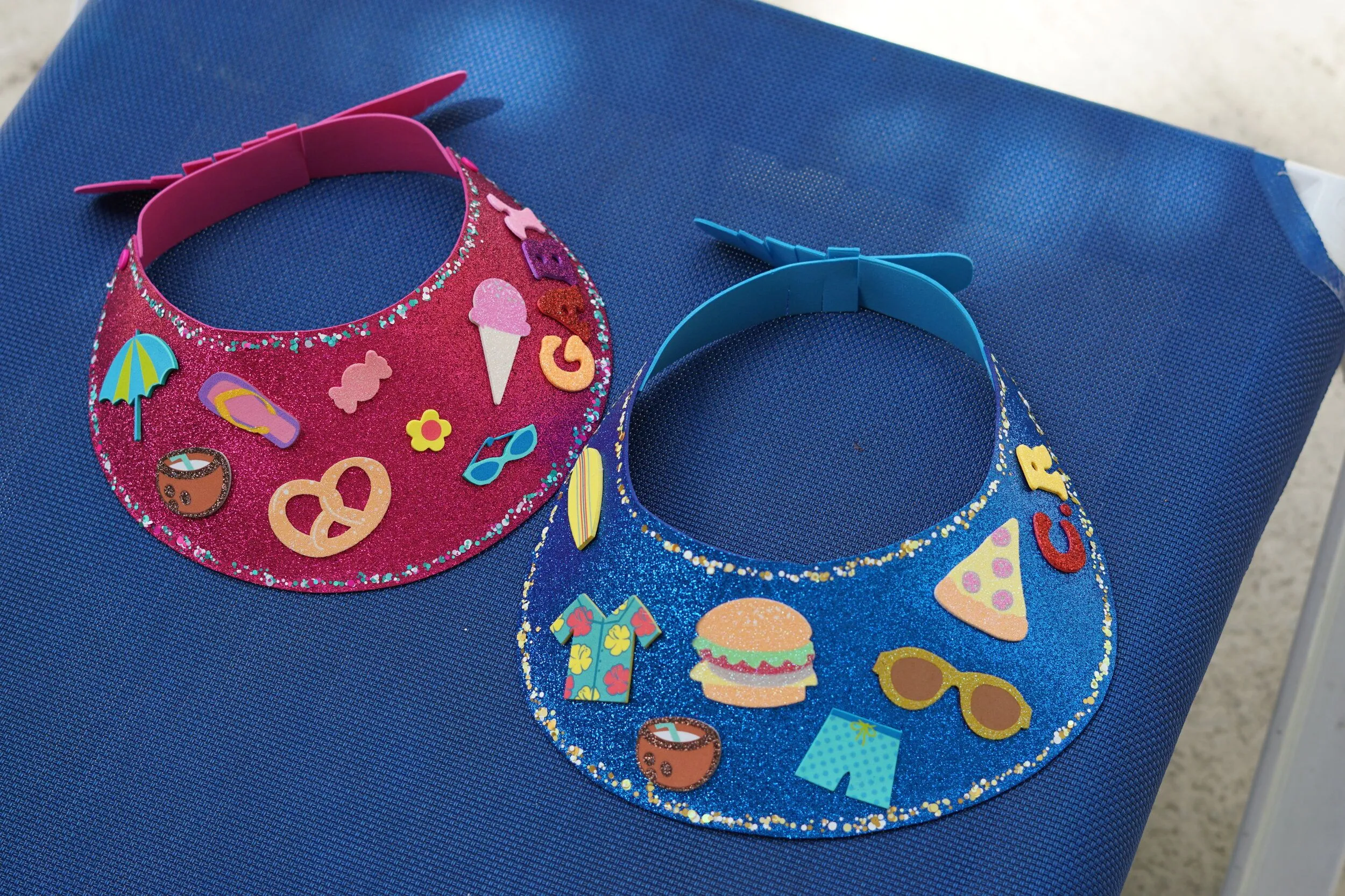 Cómo hacer VISERAS para Niños / Paso a Paso — Ideas Noni