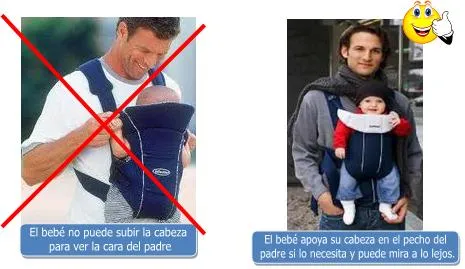 VISIÓN Y APRENDIZAJE: Lo malo de los canguros o mochilas portabebés (