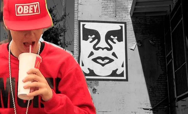 El se viste por los pies: Shepard Fairey la sombra de OBEY