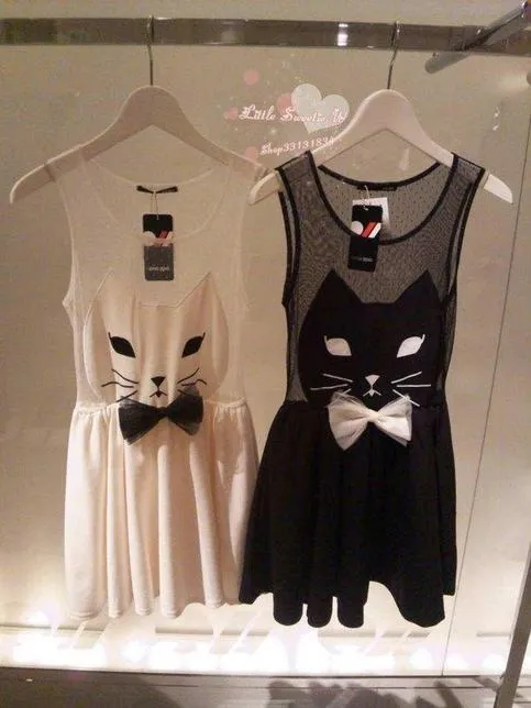 Viste Vestidos: Vestido Gato