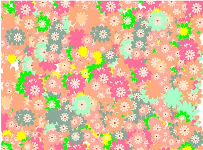 Vistoso y colorido fondo floral | Diseño, ilustraciones vectoriales y ...