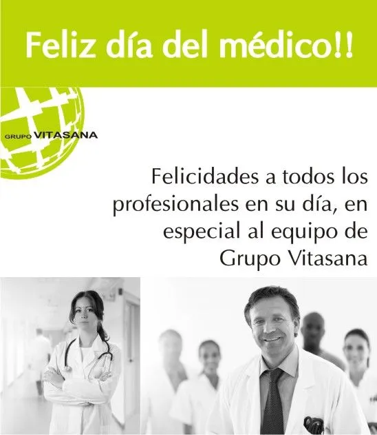 Vitasalud: Feliz Día del Médico!!