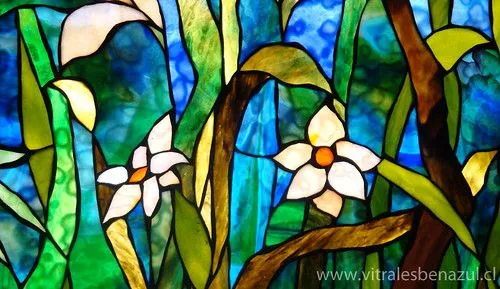 Vitral flores - Stained glass | Flickr - Photo Sharing!