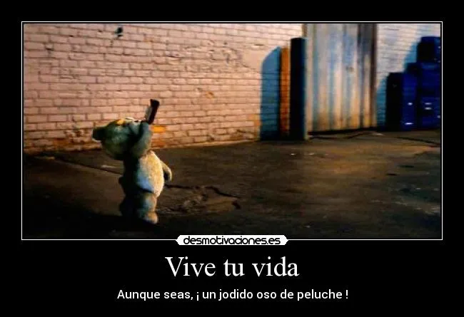 Vive tu vida | Desmotivaciones