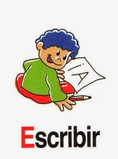 Vocabulario en imágenes. Maestra de Infantil y Primaria.: Acciones ...