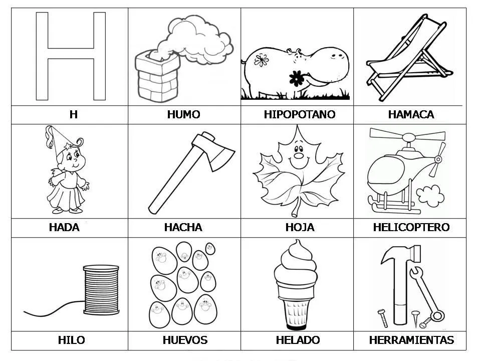 Vocabulario con imágenes para niños. - Taringa!