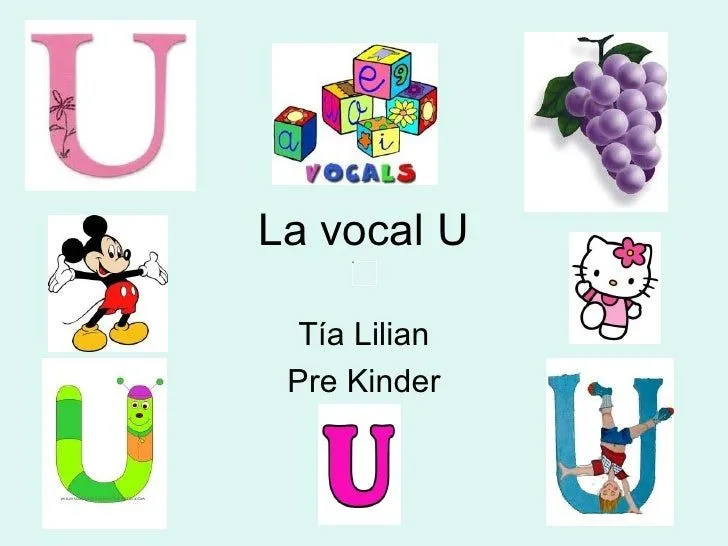 La vocal U