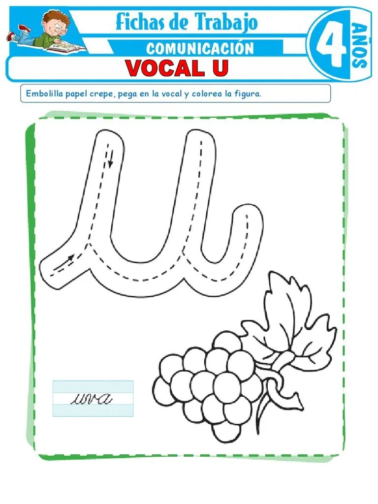 Vocal U para Ninos de 4 Anos | PDF