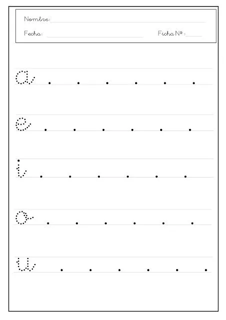 Refuerzo de la Grafomotricidad. | "el CLIC de las LETRAS"