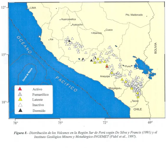 Los volcanes - Monografias.com