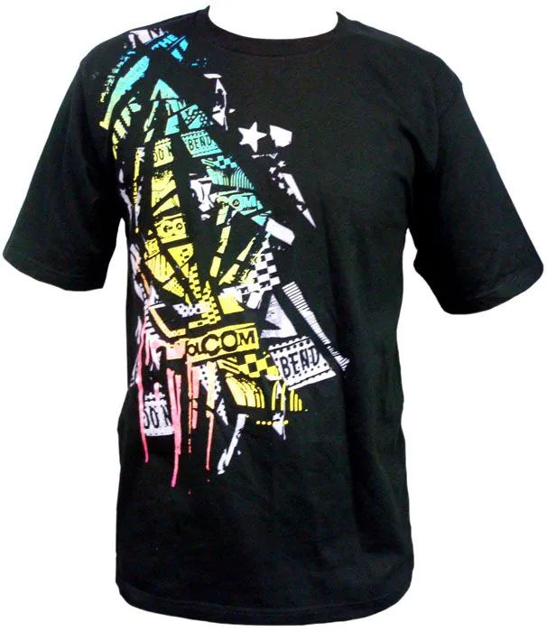 Volcom Rasta Collage Tshirt at Salty Peaks