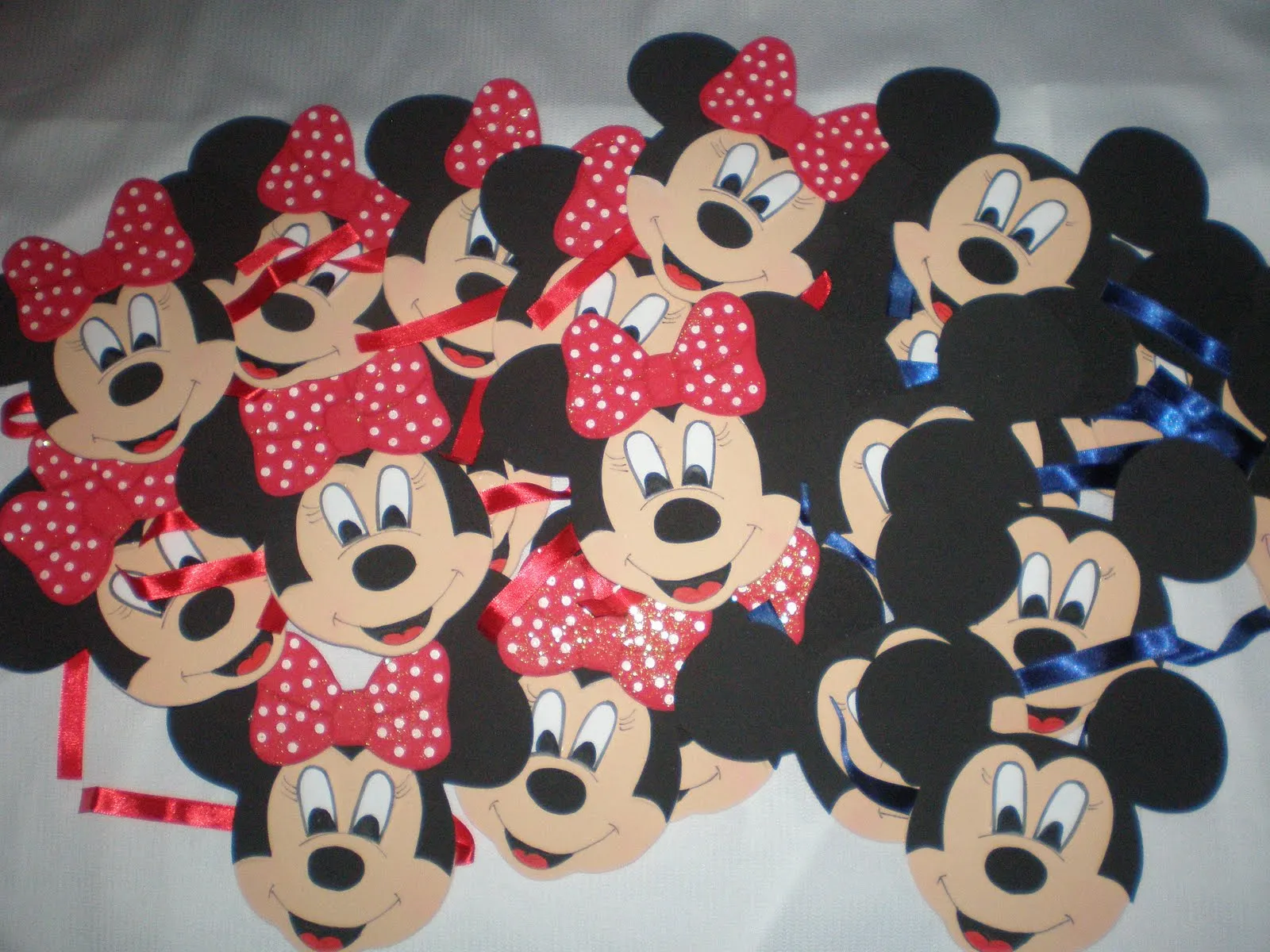 VRPC Artesanatos: Minnie e Mickey