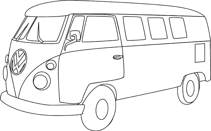 kombi Colouring Pages