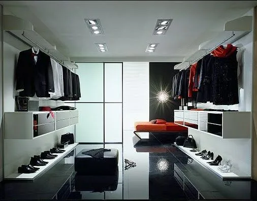 WALK-IN CLOSET MODERNOS Y AMPLIOS | DISENO DE INTERIORES