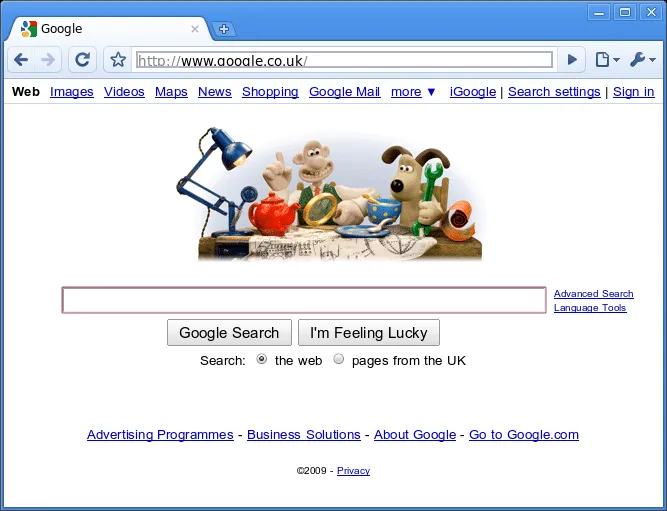 WallaceAndGromit.net » Blog Archive » Wallace and Gromit on google ...