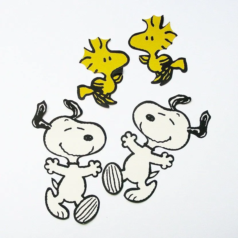 Wallies Wallpaper Cutouts Snoopy & Woodstock by recombobulated