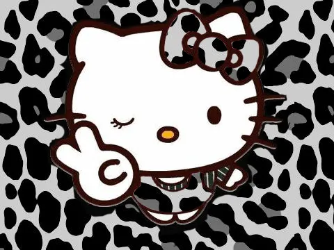 hello kitty leopard background image search results