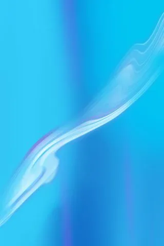 Wallpaper para iPhone: Abstrato em azul turquesa