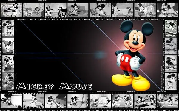 Wallpaper de Mickey Mouse antiguo - Imagui