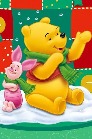 Wallpaper Pooh Pooh Xmas Wallpaper With