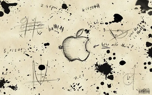 Wallpaper___Apple_Scrapbook_by_JPLedoux | Explore Derek Viny ...