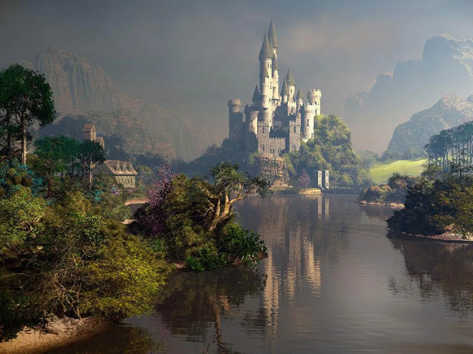 wallpapers: 3D Castle