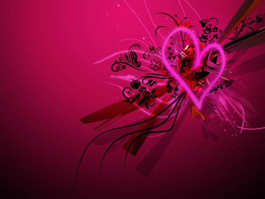 Wallpapers HD 3D Corazones | Todo para Chicas