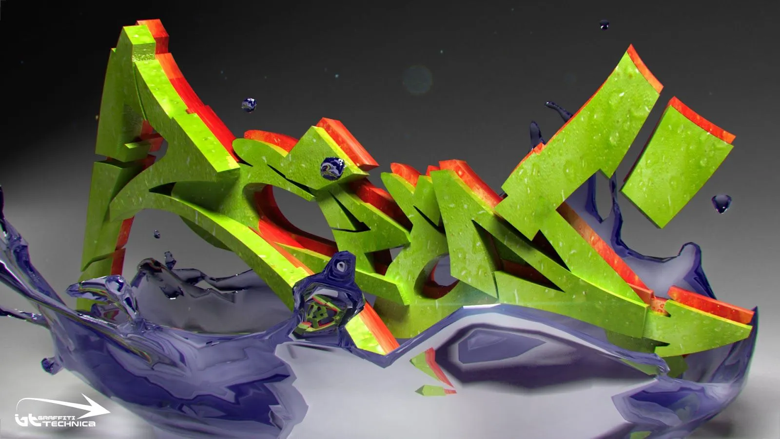 Wallpapers HD: Wallpapers Graffitis 3D HD, fondos de pantalla (