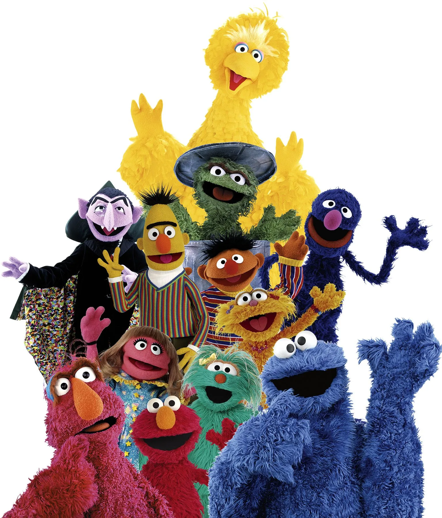 Felicidades a Barrio sesamo » Sesame Street Muppets Group