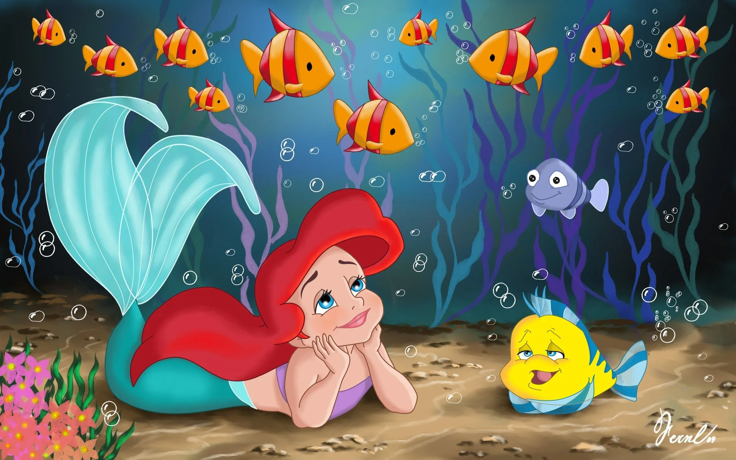 Wallpapers La Sirenita (The Little Mermaid) « Ideas & Consejos ...