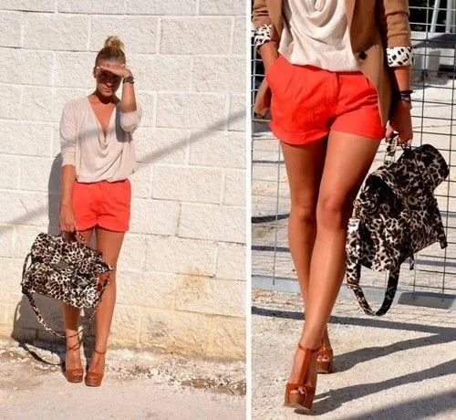 I want pretty: LOOK - Color shorts !