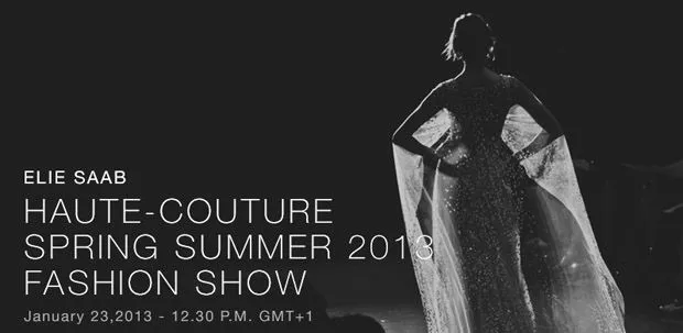 Watch The Elie Saab Spring 2013 Couture Show Live - Red Carpet ...