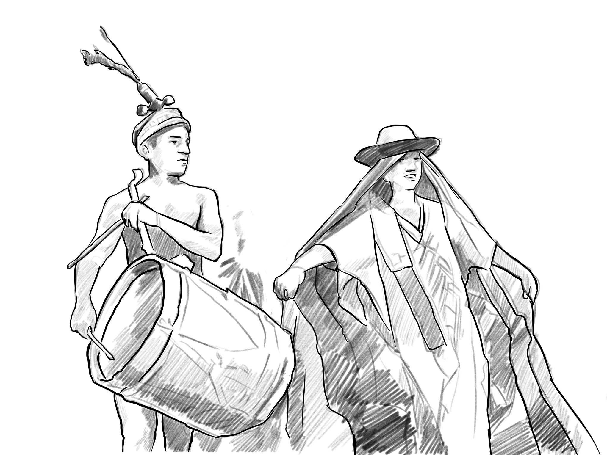 Wayúu colorear (1) | Colorear imágenes