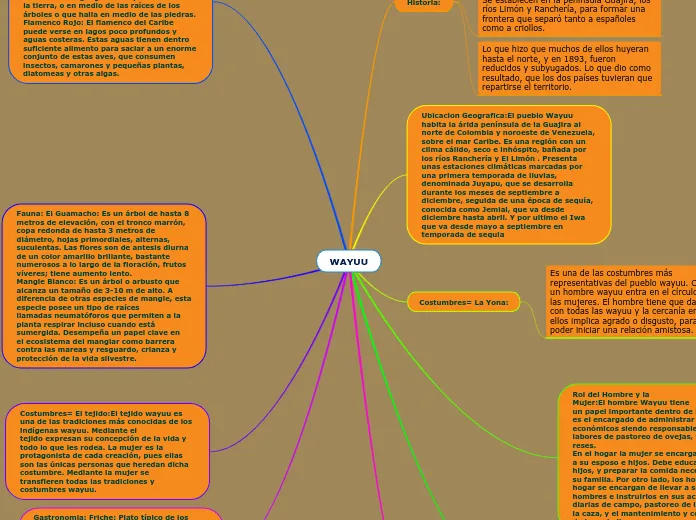 WAYUU - Mind Map