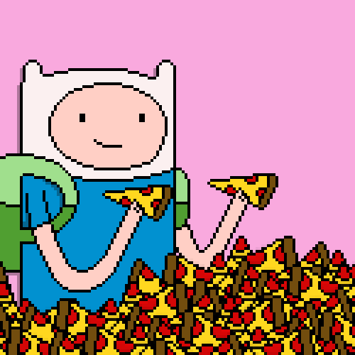 We Can't Stop Watching this Adventure Time Pizza GIF | Serious Eats
