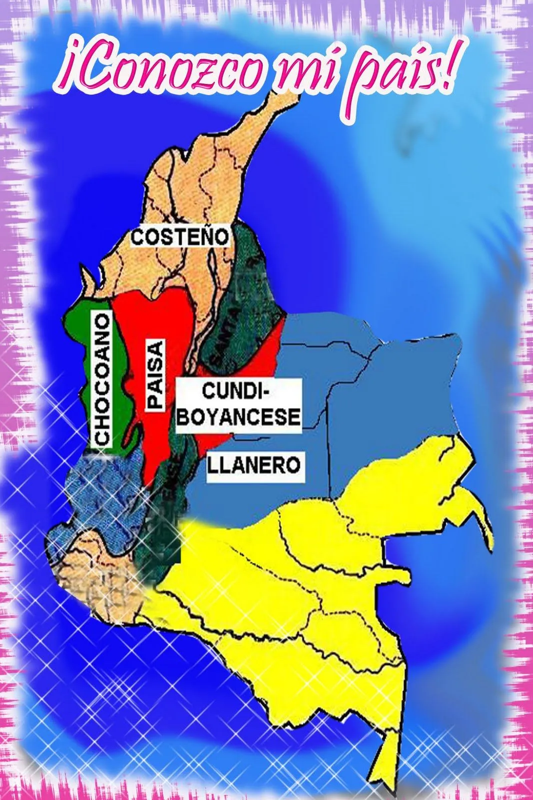 WEBQUEST REGIONES NATURALES DE COLOMBIA