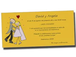 WEDDING PLANNER. Special: Texto para invitaciones de boda