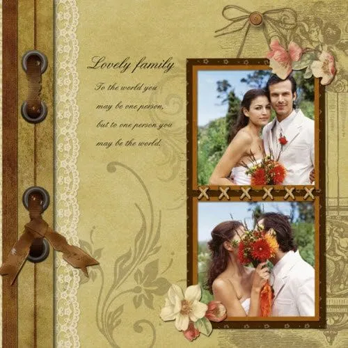 Wedding Scrapbook Ideas - Make a Wedding Photo Album for Your Wedding