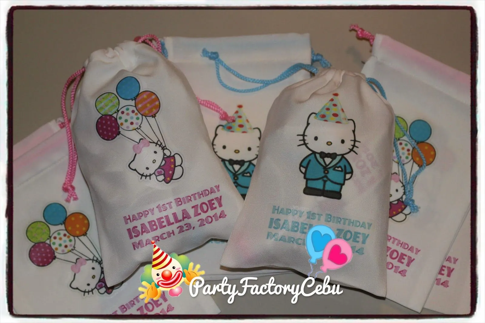 Welcome to PartyFactory Cebu: HELLO KITTY SOUVENIR bags