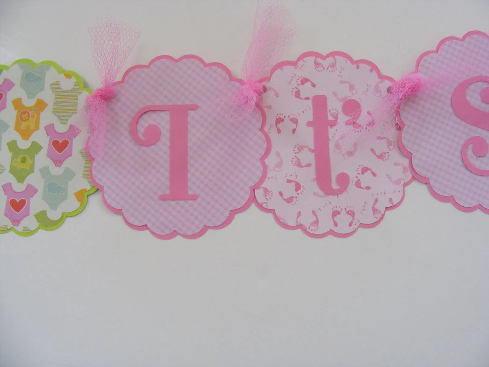 Whimsical Creations by Ann: Its A Girl New Baby Shower Banner